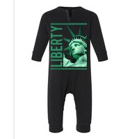 Statue of Liberty Infant Fleece One Piece