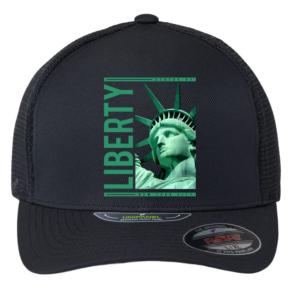 Statue of Liberty Flexfit Unipanel Trucker Cap