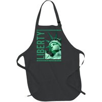 Statue of Liberty Full-Length Apron With Pockets