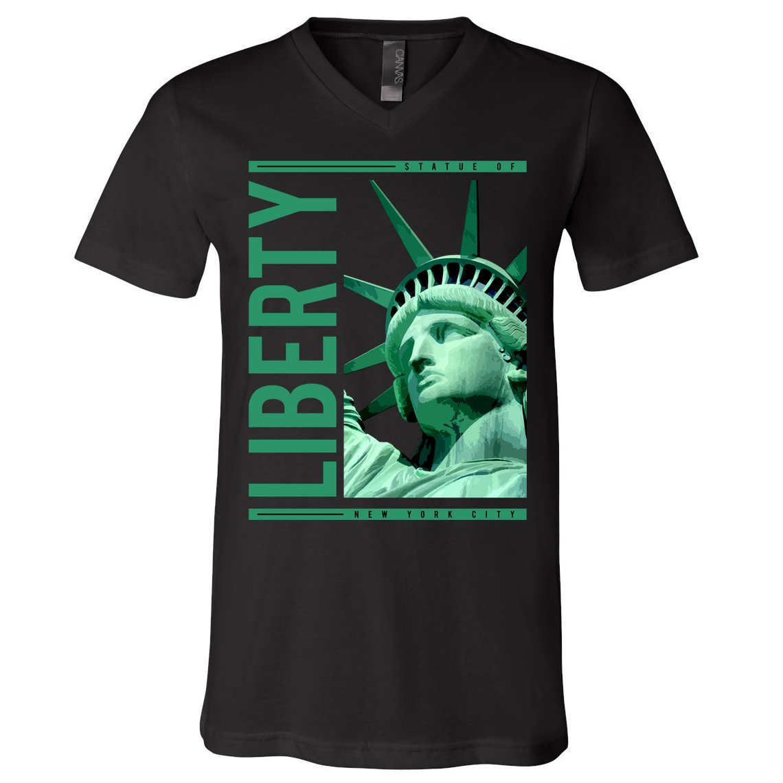 Statue of Liberty V-Neck T-Shirt