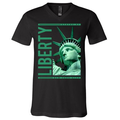 Statue of Liberty V-Neck T-Shirt