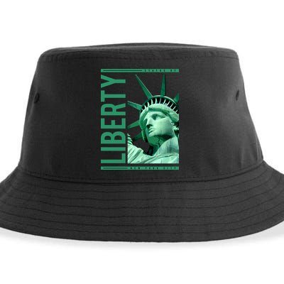 Statue of Liberty Sustainable Bucket Hat