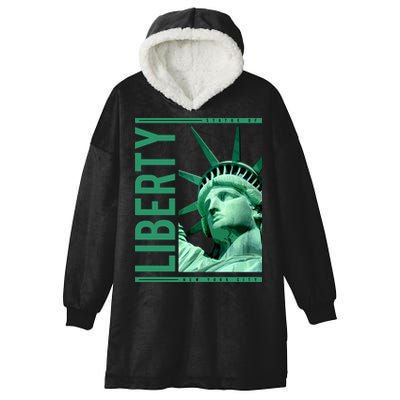 Statue of Liberty Hooded Wearable Blanket