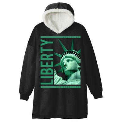 Statue of Liberty Hooded Wearable Blanket