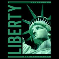 Statue of Liberty Mesh Reversible Basketball Jersey Tank