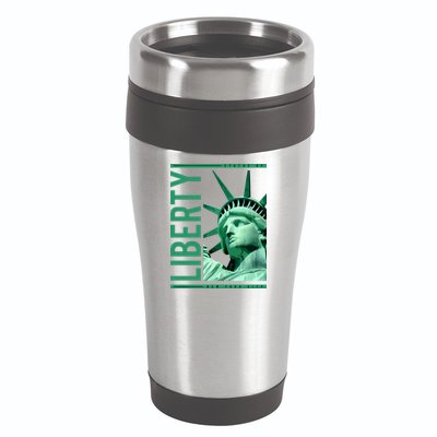 Statue of Liberty 16oz Travel Tumbler