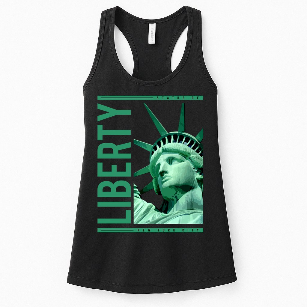 Statue of Liberty Womens Tank Top