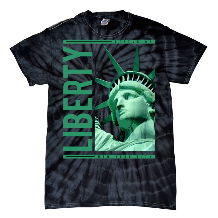 Statue of Liberty Tie-Dye T-Shirt