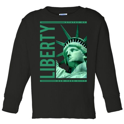 Statue of Liberty Toddler Long Sleeve Shirt