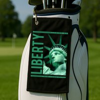 Statue of Liberty Golf Towel