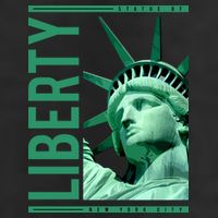 Statue of Liberty Golf Towel