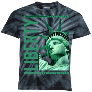 Statue of Liberty Kids Tie-Dye T-Shirt