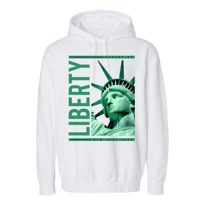 Statue of Liberty Garment-Dyed Fleece Hoodie