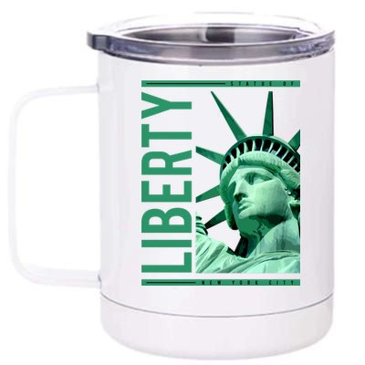 Statue of Liberty 12 oz Stainless Steel Tumbler Cup