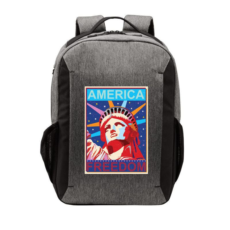 Statue of Liberty America Freedom Retro Vote Poster Vector Backpack