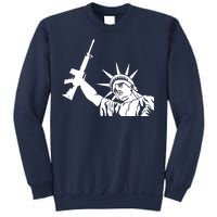 Statue of Liberty AR-15 Gun Rights Sweatshirt