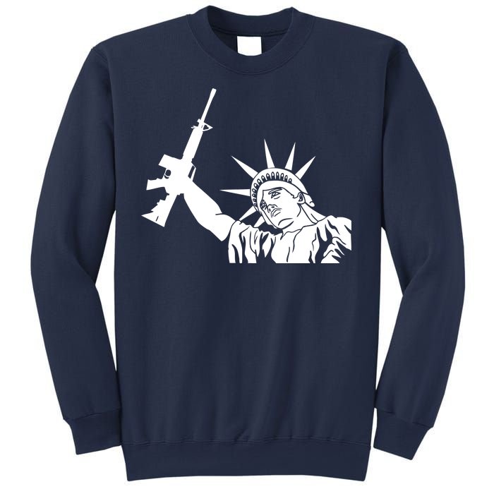 Statue of Liberty AR-15 Gun Rights Sweatshirt