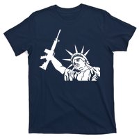 Statue of Liberty AR-15 Gun Rights T-Shirt