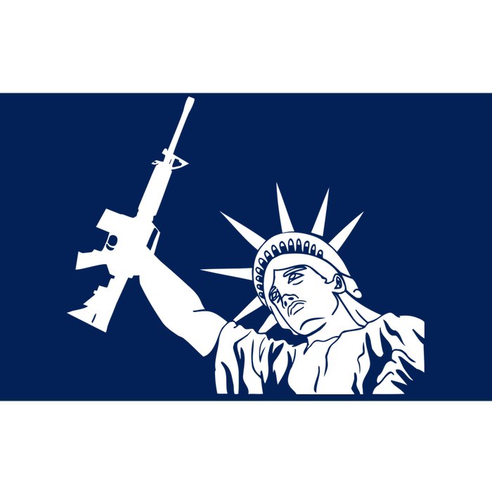 Statue of Liberty AR-15 Gun Rights Bumper Sticker