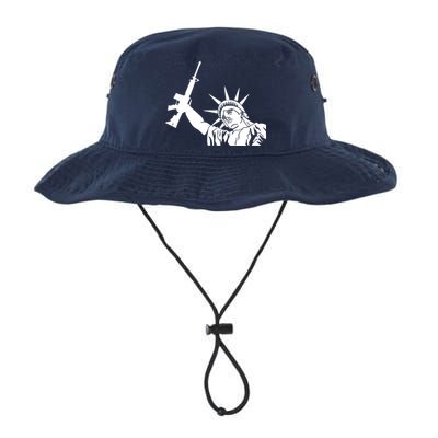 Statue of Liberty AR-15 Gun Rights Bucket Hat