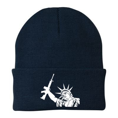 Statue of Liberty AR-15 Gun Rights Beanie