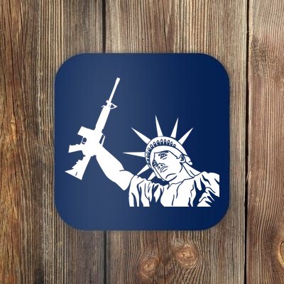 Statue of Liberty AR-15 Gun Rights Coaster