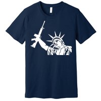 Statue of Liberty AR-15 Gun Rights Premium T-Shirt