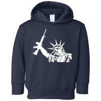 Statue of Liberty AR-15 Gun Rights Toddler Hoodie