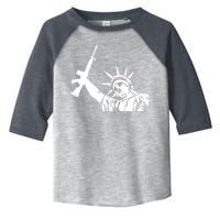 Statue of Liberty AR-15 Gun Rights Toddler Fine Jersey T-Shirt