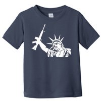 Statue of Liberty AR-15 Gun Rights Toddler T-Shirt