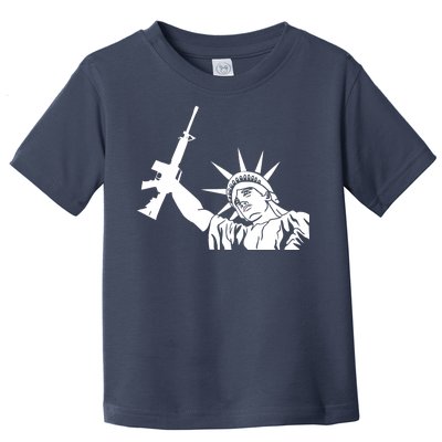 Statue of Liberty AR-15 Gun Rights Toddler T-Shirt