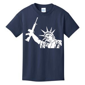 Statue of Liberty AR-15 Gun Rights Kids T-Shirt