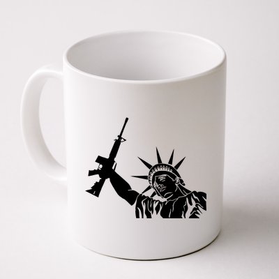 Statue of Liberty AR-15 Gun Rights Coffee Mug