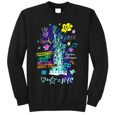 Statue of Liberty Cities of New York Sweatshirt