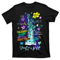 Statue of Liberty Cities of New York T-Shirt