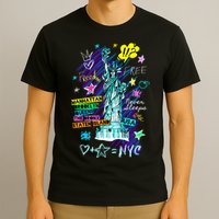 Statue of Liberty Cities of New York T-Shirt