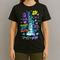 Statue of Liberty Cities of New York T-Shirt