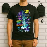 Statue of Liberty Cities of New York T-Shirt