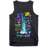 Statue of Liberty Cities of New York Tank Top