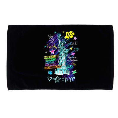 Statue of Liberty Cities of New York Microfiber Hand Towel