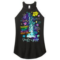 Statue of Liberty Cities of New York Women's Perfect Tri Rocker Tank