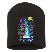 Statue of Liberty Cities of New York Short Acrylic Beanie