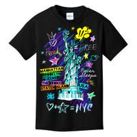 Statue of Liberty Cities of New York Kids T-Shirt