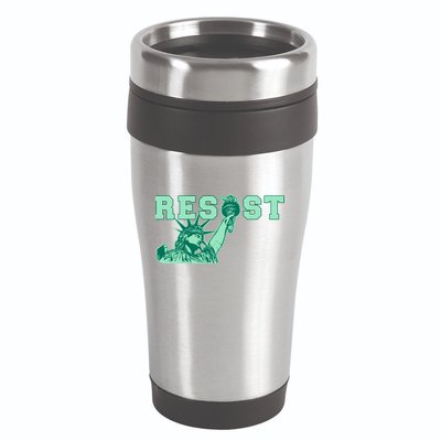 Statue of Liberty Resist Graphic Resistance Anti Trump 16oz Travel Tumbler