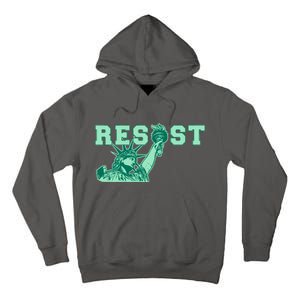 Statue of Liberty Resist Graphic Resistance Anti Trump Tall Hoodie