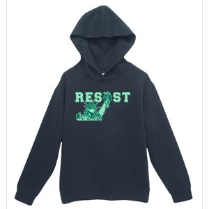 Statue of Liberty Resist Graphic Resistance Anti Trump Urban Pullover Hoodie