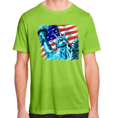 Statue Of Liberty USA Adult ChromaSoft Performance T-Shirt