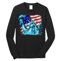 Statue Of Liberty USA Long Sleeve Shirt