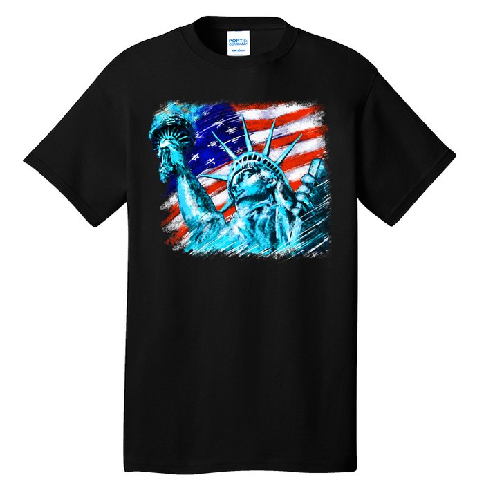 Statue Of Liberty USA Tall T-Shirt