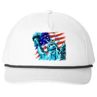 Statue Of Liberty USA Snapback Five-Panel Rope Hat